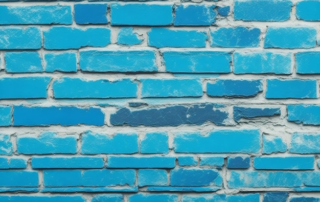 A blue brick wall with a brick pattern that says'blue brick '