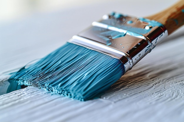 a blue and brown phone is laying on a table with a blue and brown cloth