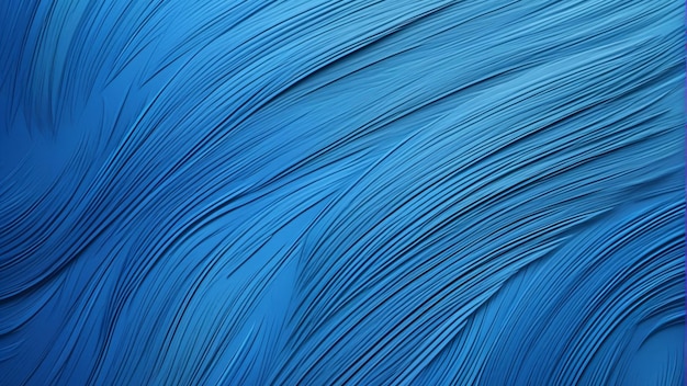 Blue brush strokes