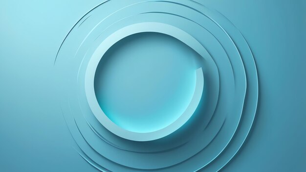 a blue circle with a blue background with a circle in the center