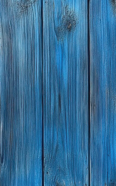 Photo blue colored wooden texture