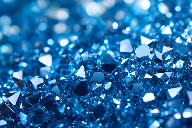 Blue Crystal Texture