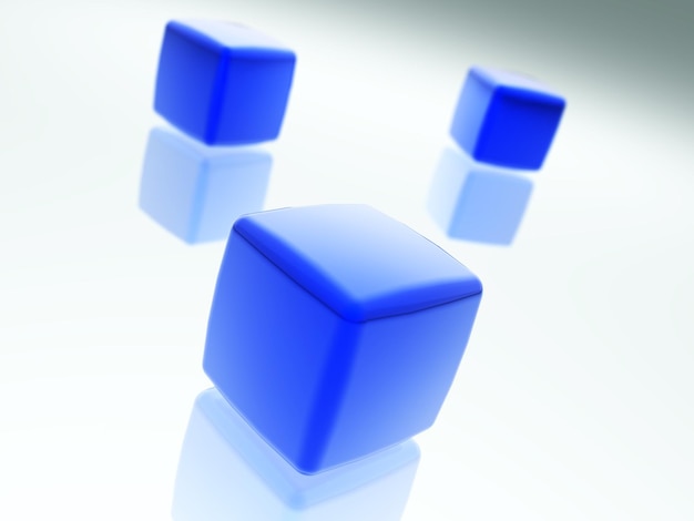 Blue Cubes