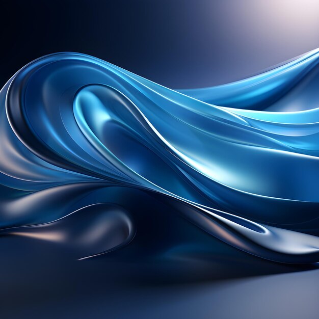 Blue curve background