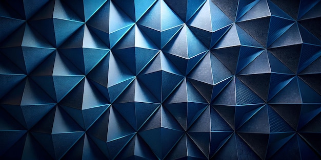 The blue diamond pattern is made by the company