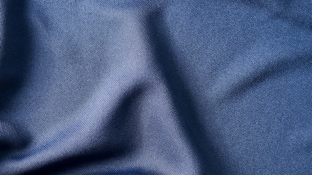 Blue fabric cloth background texture