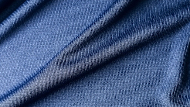 Blue fabric cloth background texture