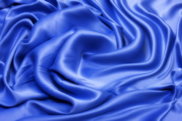 Blue fabric cloth texture