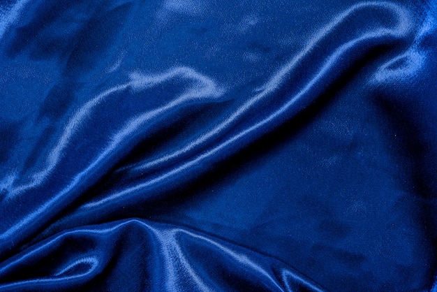 Blue fabric cloth texture