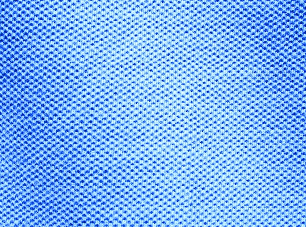 blue fabric fiber texture background