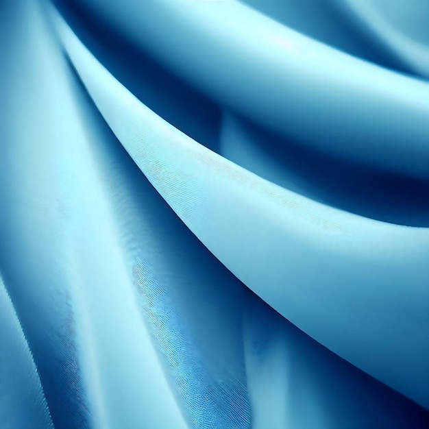 Blue Fabric Texture Background