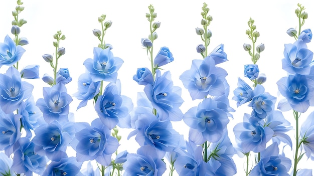 blue flowers with the word blue on them