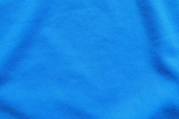 Blue football jersey clothing fabric texture sports wear background