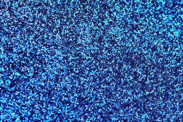 Blue glitter texture background