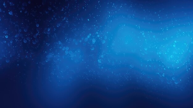 Blue Gradient Background with Grainy Texture and Glowing Light Spot