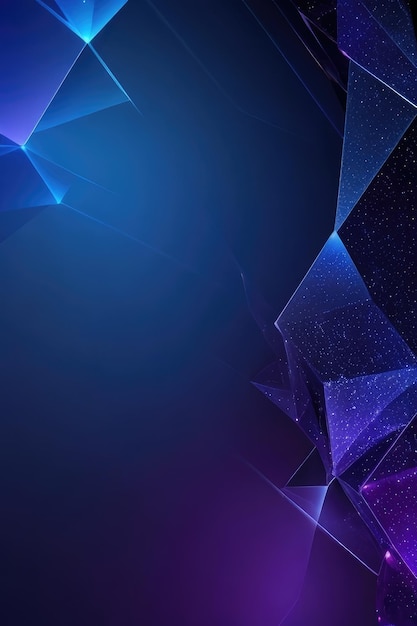 Blue gradient creative background