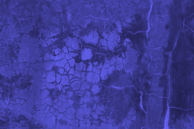 Blue grunge concrete wall abstract background