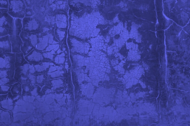 Blue grunge concrete wall abstract background