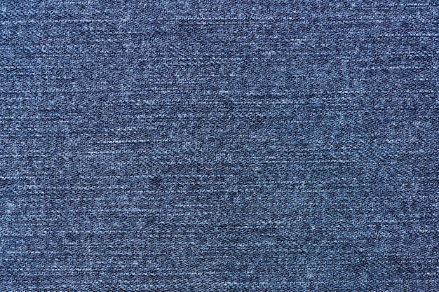 Blue jeans fabric background texture Denim Close up view