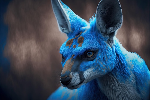 Blue Kangaroo