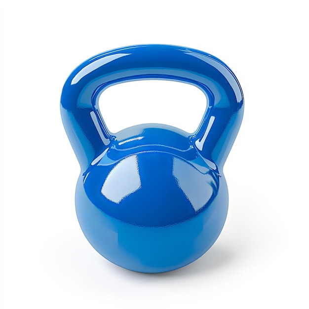 Blue Kettlebell Fitness Equipment for Strength Training