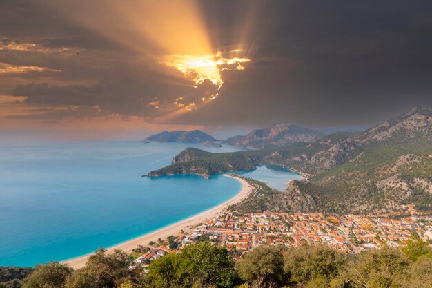 Blue Lagoon in Oludeniz Fethiye Turkey