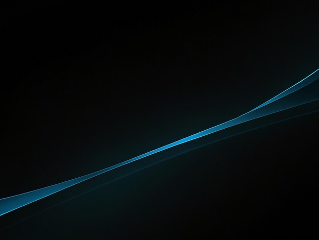 a blue line in the dark is shown in this image