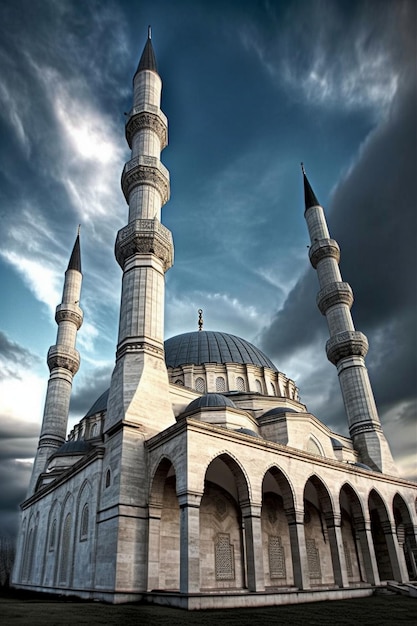 The blue mosque in istanbul