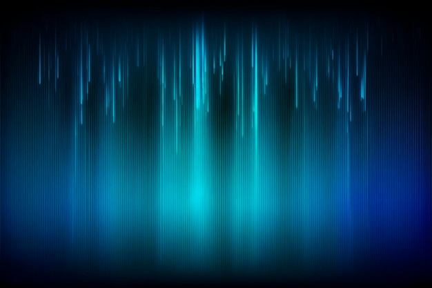 Blue neon color gradient horizontal background