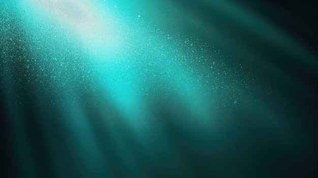 Blue ocean background with bubbles in the middle