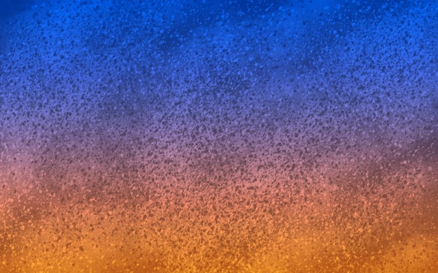 A blue and orange background with a gradient of the color of the sky.