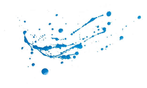 blue paint splash texture