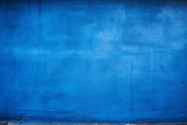 Blue Paint Wall Background Texture Photo