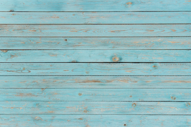 Blue painted wooden planks, background, texture