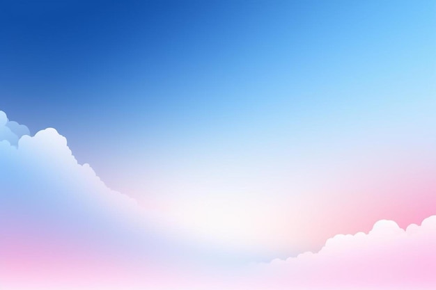 Blue Pastel Gradient Images background and copy space