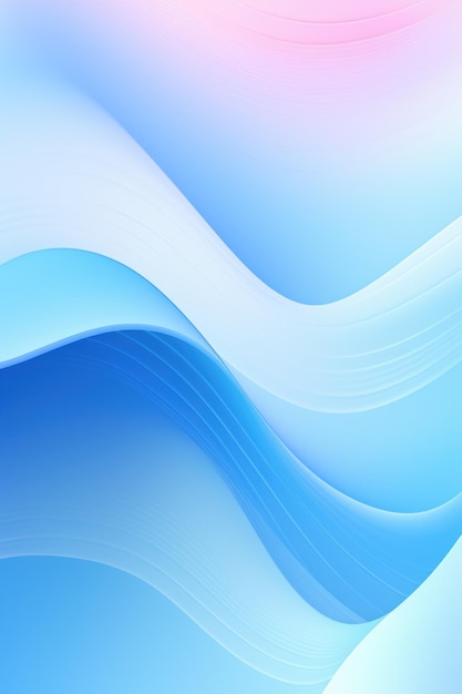 Blue pastel gradient wave soft background pattern ar 23 v 52 Job ID c0ed27737f2c46b5a1255b640656e719