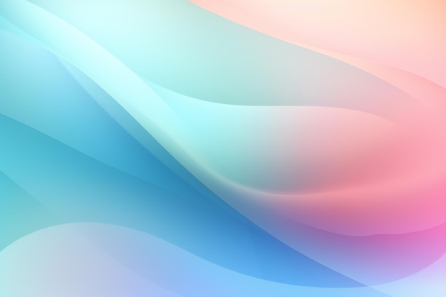 Blue and pink abstract background with a wavy design.