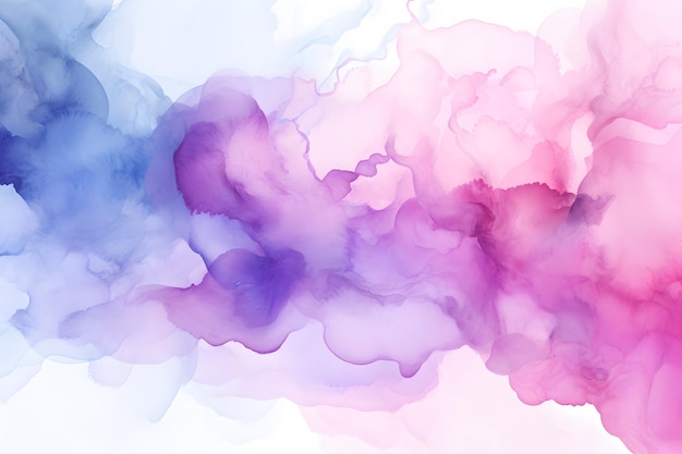 blue and pink liquid illustration watercolor splatter effect abstract colour splash illustration pai