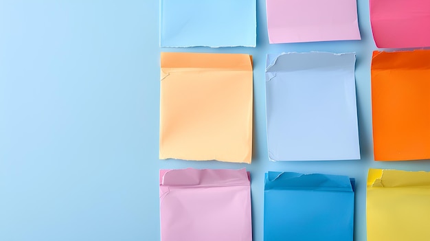 a blue and pink square of paper with a square of blue and pink on it