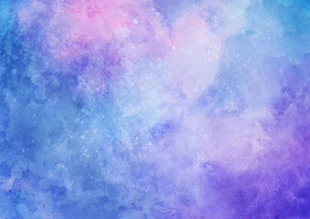 Blue and pink Watercolor Background