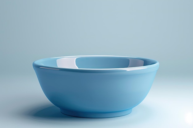 Blue plastic washing bowl used for various household cleaning tasks