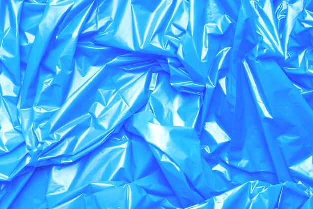 Blue polyethylene texture surface exhaust cellophane package