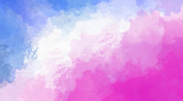 Blue Purple Watercolor Background