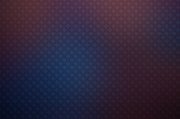 Blue and red abstract background with rhombus pattern