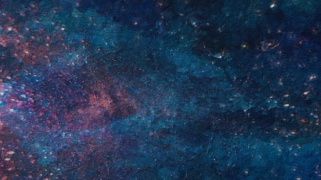 Blue and Red Galaxy Artwork painting background