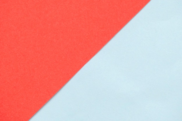 Blue and red paper background