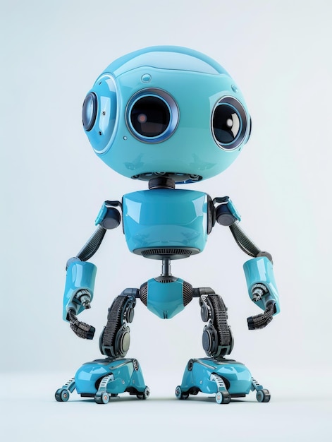 Blue Robot Toy