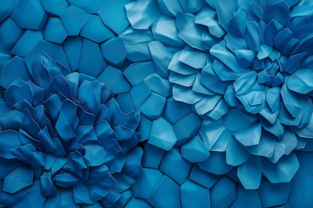 Blue Romb Abstract Background