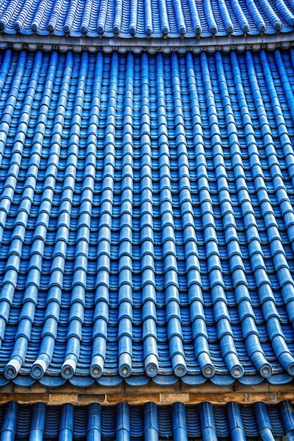 Photo blue roof tiles backgrounds web graphics