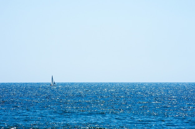 Blue sea water background texture